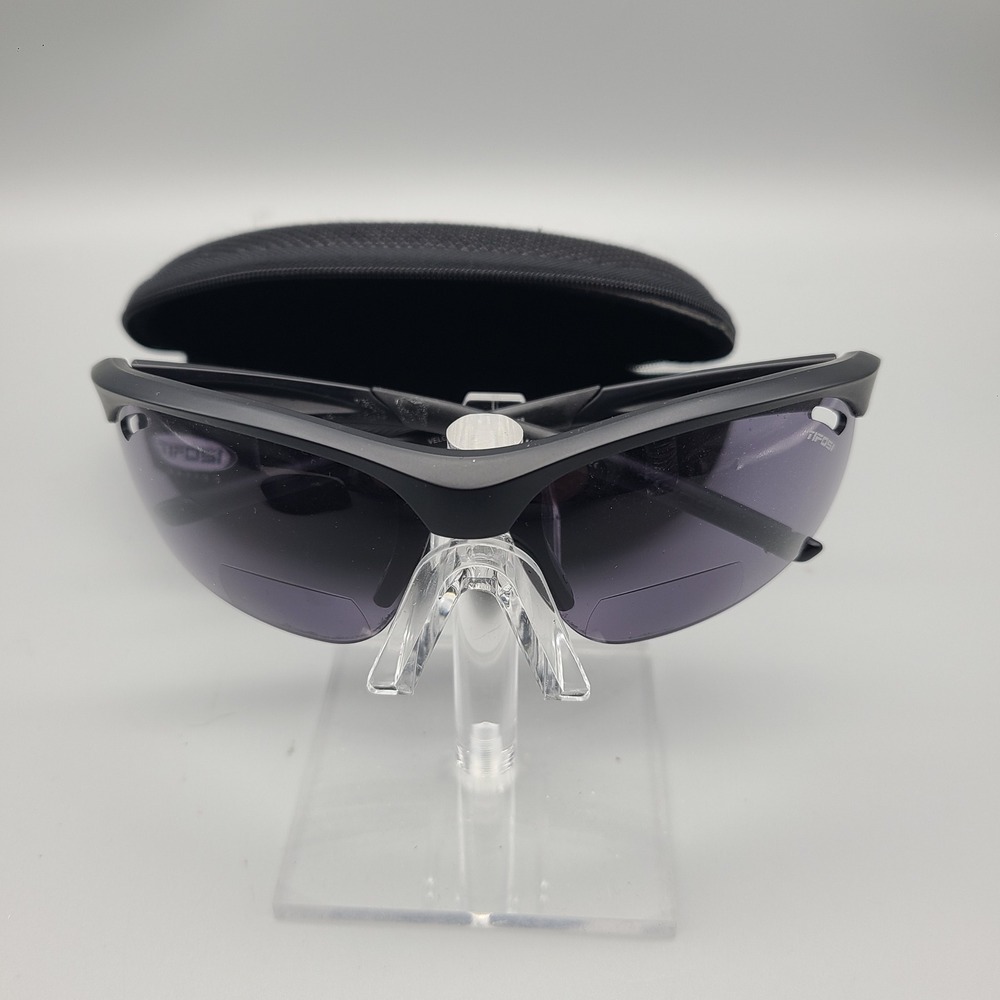 Tifosi Veloce Reader Sunglasses Matte Black Sport Cycling Bifocal 1040800167